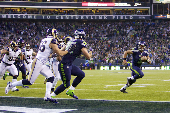 2012 12 30, Seattle Seahawks, St. Louis Rams, Centurylink Field, NFL