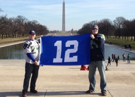Seahawks fans DC